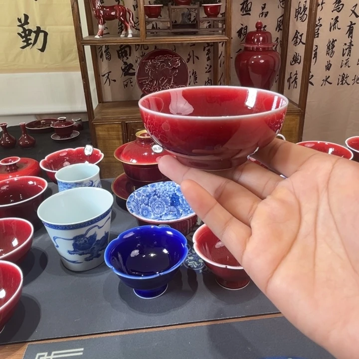 景德镇陶瓷浅行普洱杯