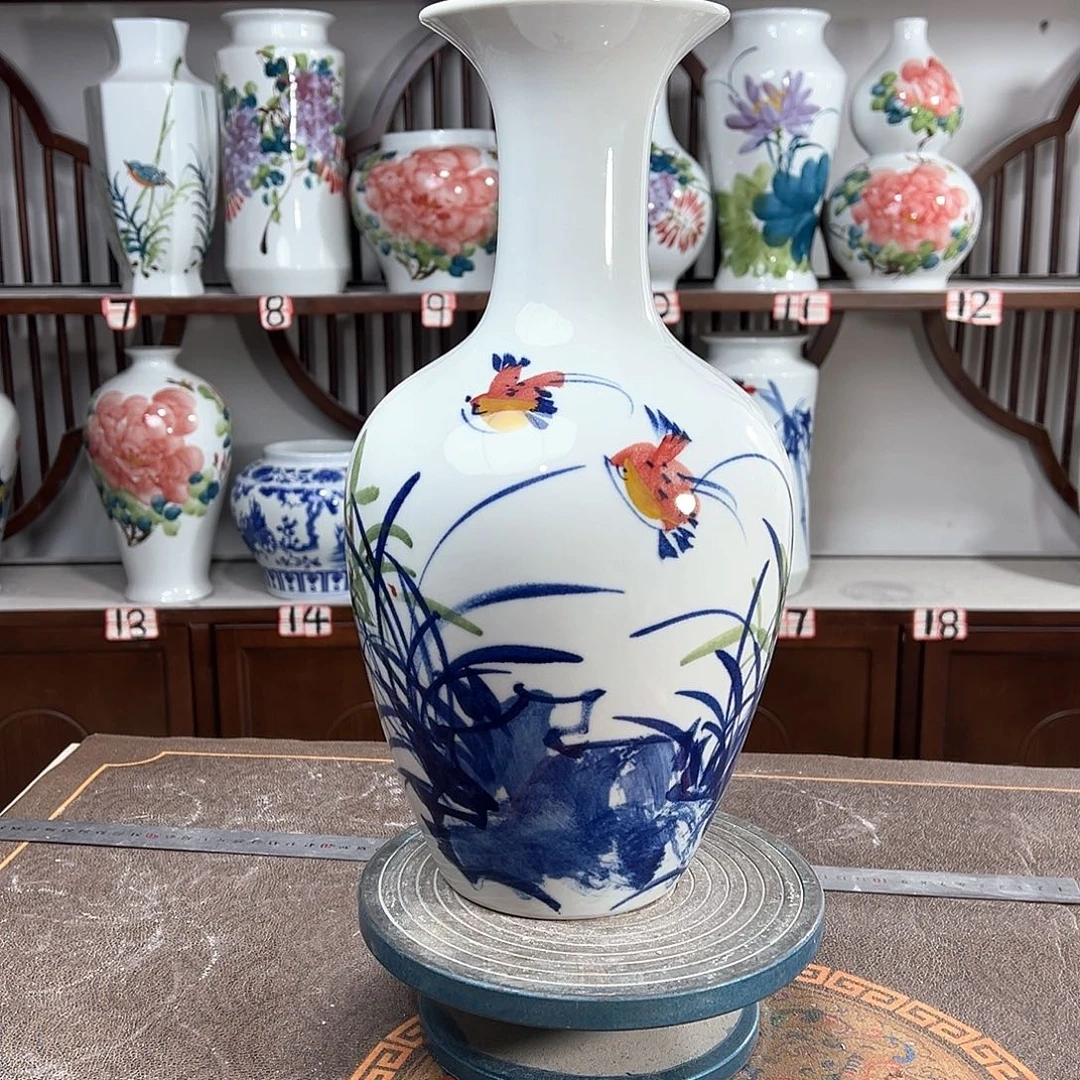 摆件景德镇陶瓷棒玉