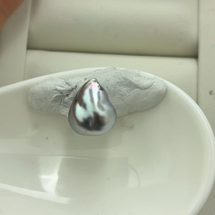 海水珍珠裸珠炫彩极光
