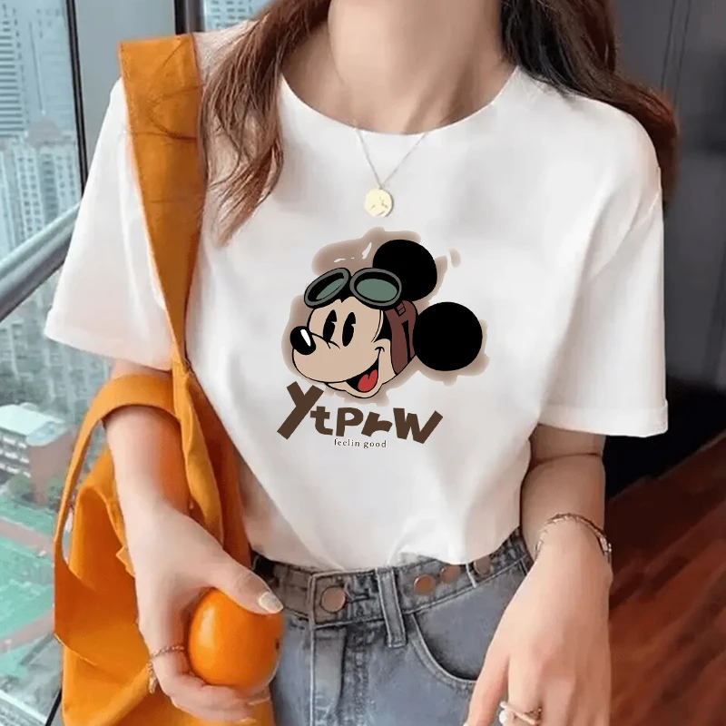 【100％纯棉】2025纯棉潮流圆领短袖百搭男女同款情侣款多种图案