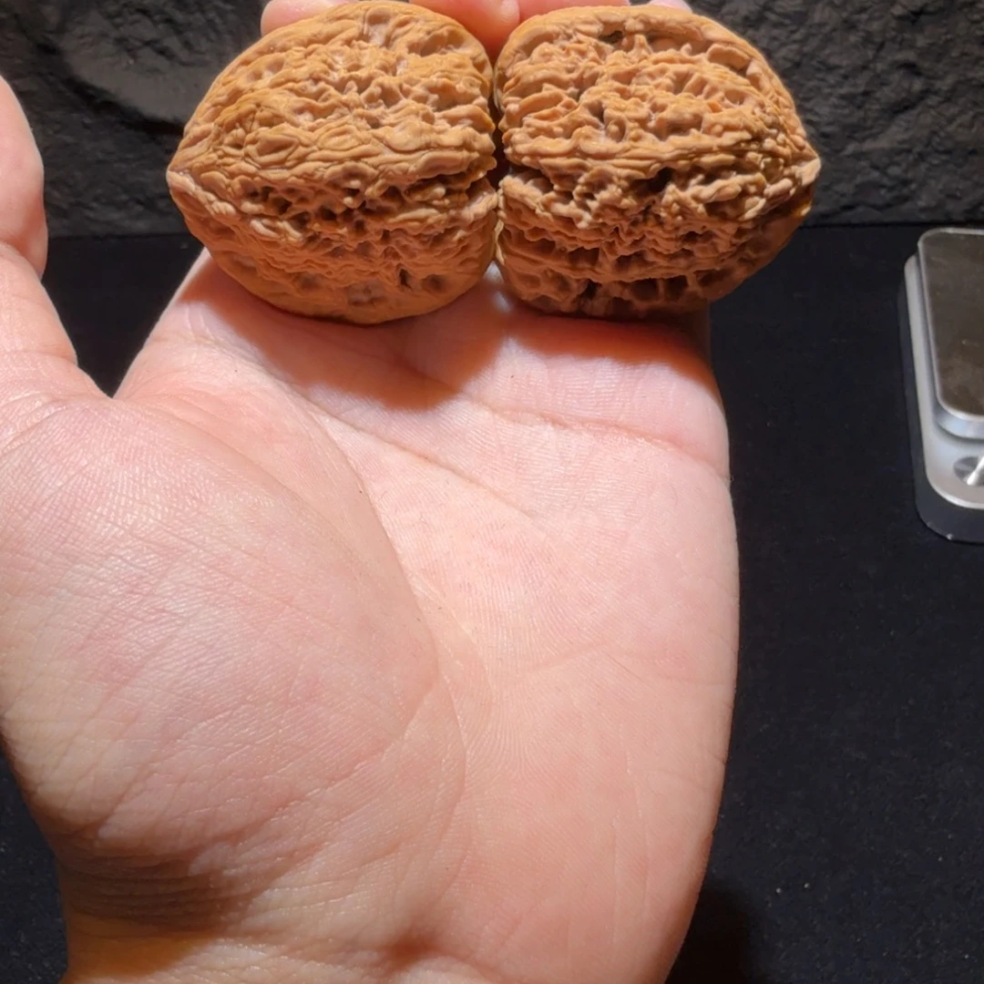 吊坠文玩核桃41高炮三角