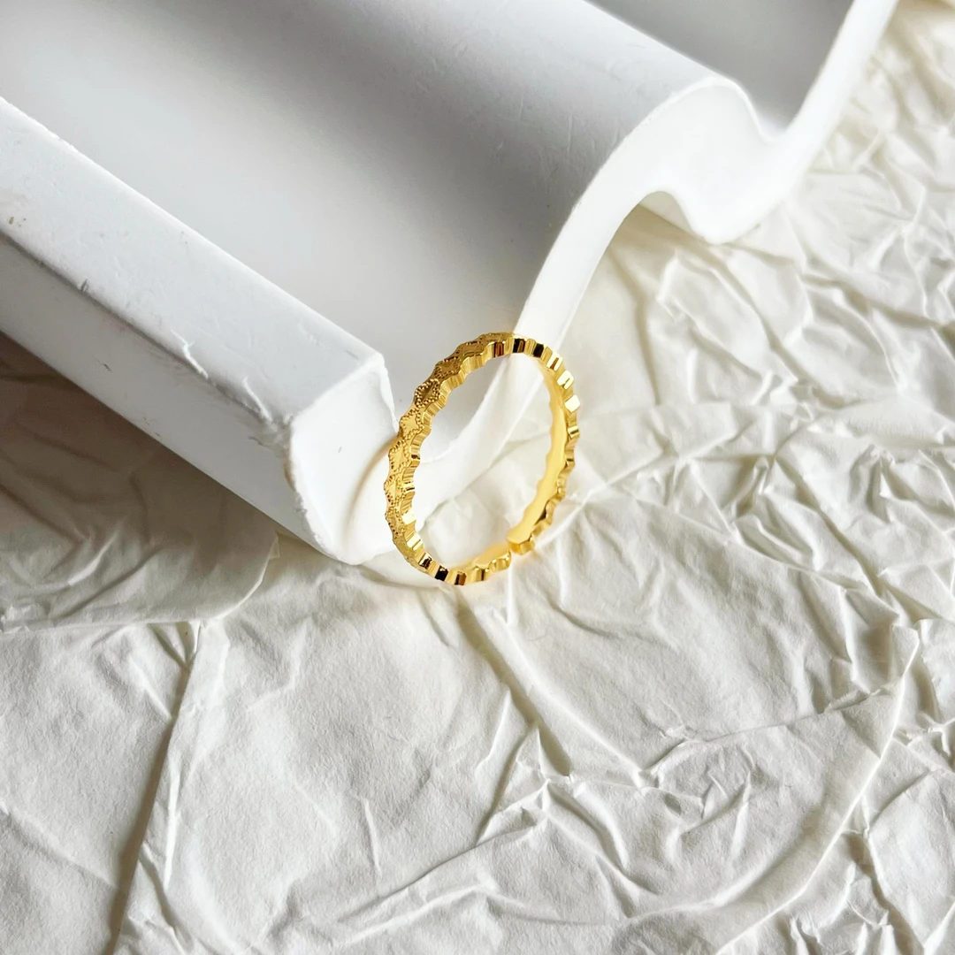 足银戒指 【小宝珠宝】27 T23686-足银戒指-多样性发其一