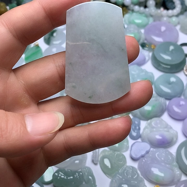 翡翠未镶嵌颈饰天然翡翠