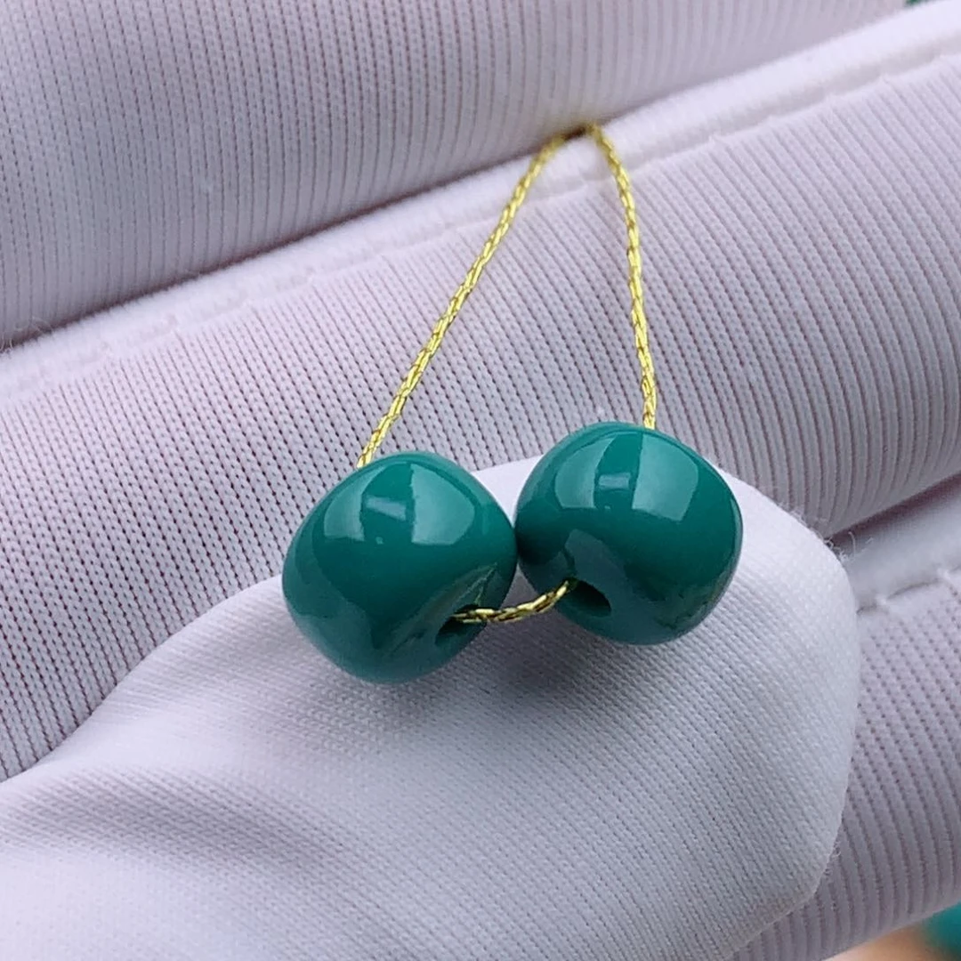 未镶嵌绿松石珠宝奇石6.8✖️4.9mm