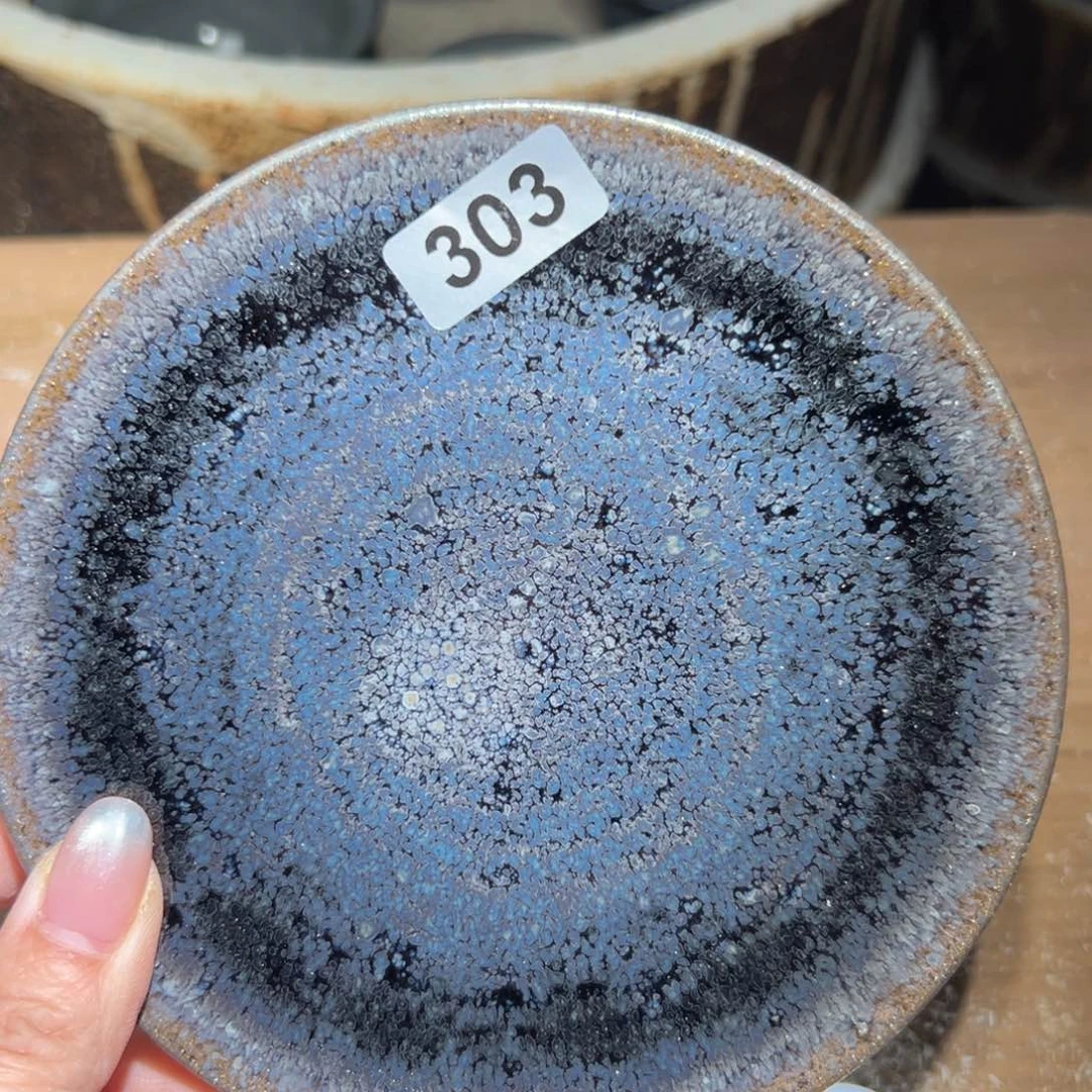 芒***熊茶盏全手工原矿原釉建盏