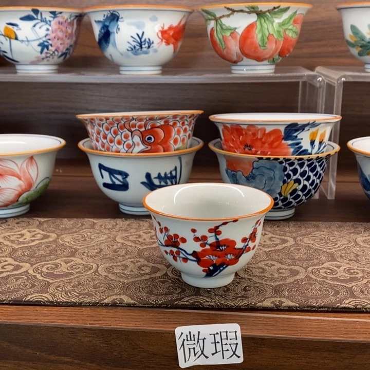 釉下老陶泥手工绘制