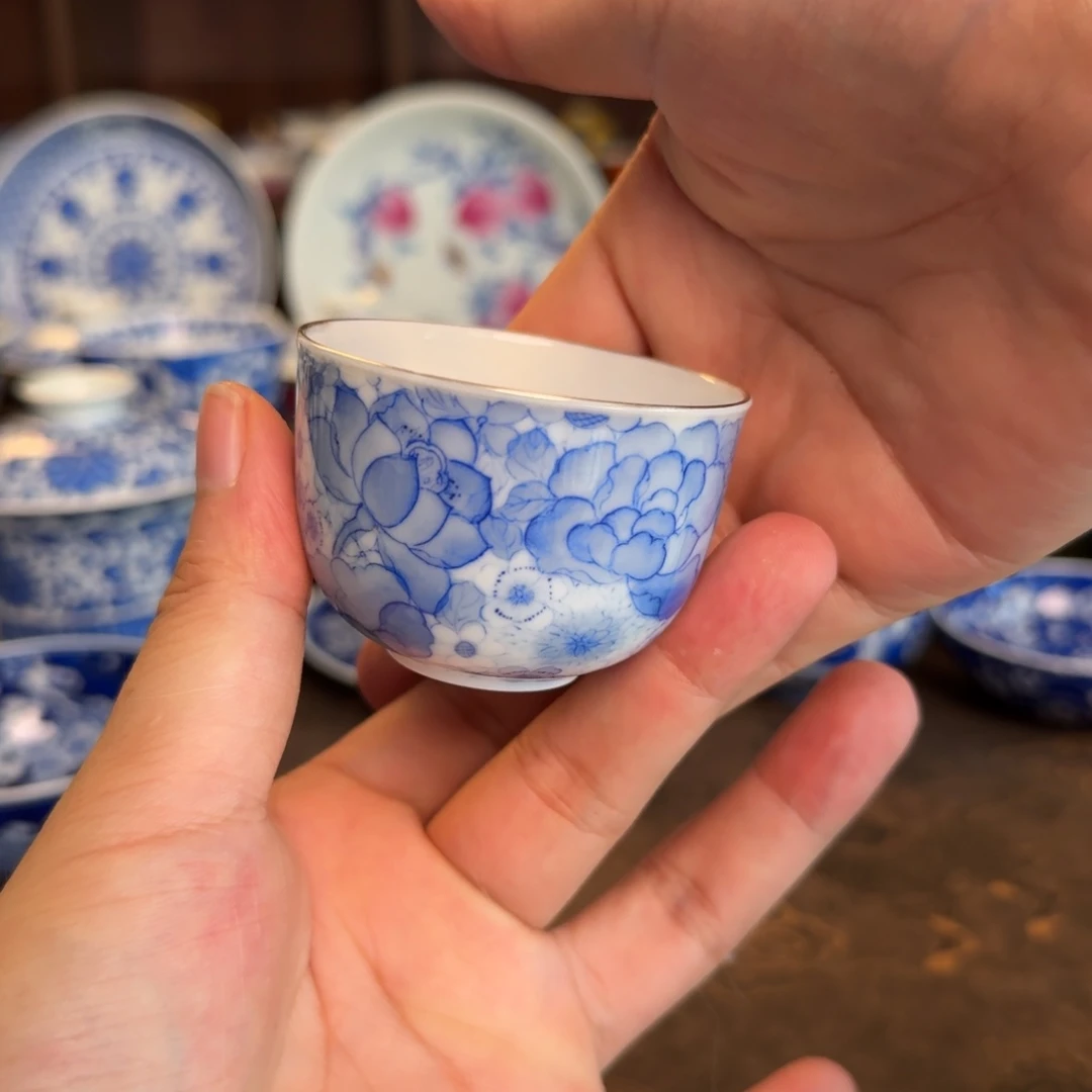 纯手工手绘陶瓷茶具