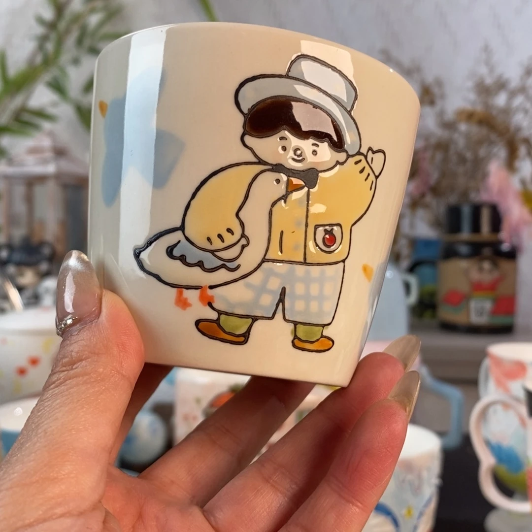 杯景德镇陶瓷创意水杯