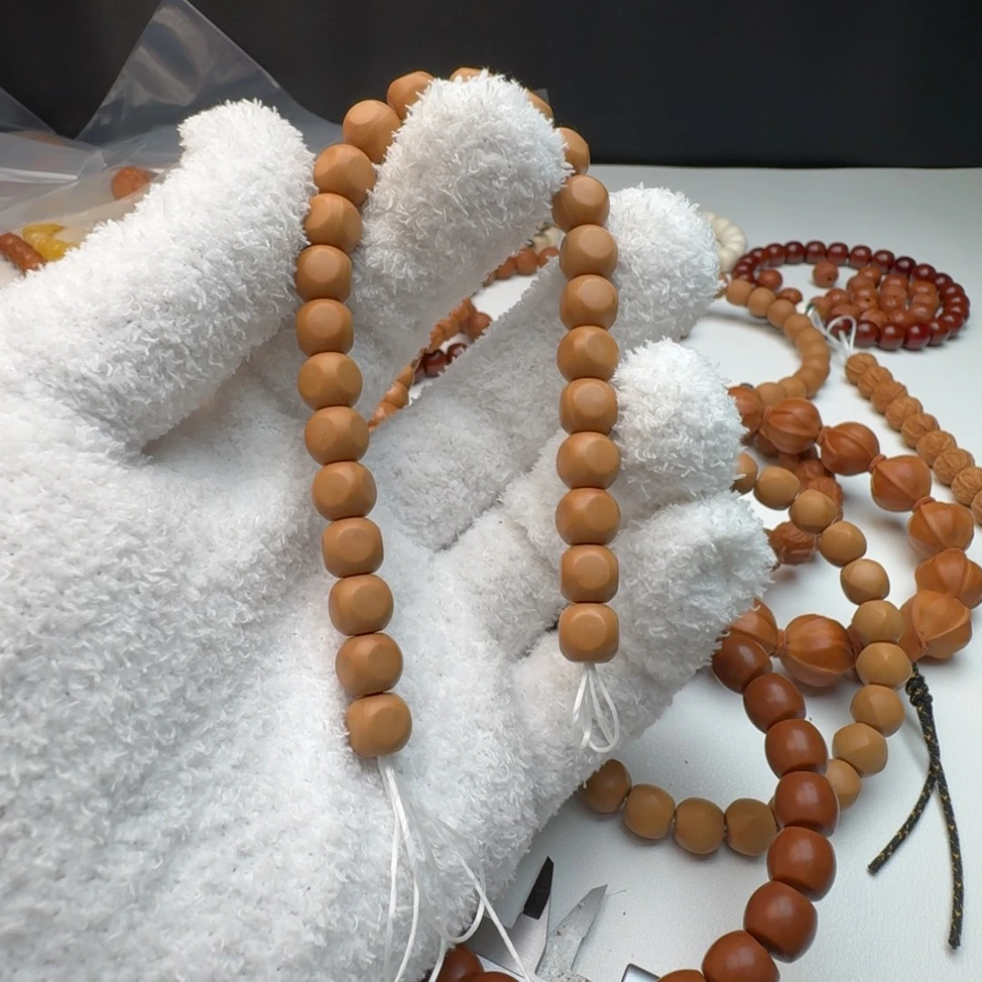 -***-猴头核桃手串  六方 8.7➕2个备籽