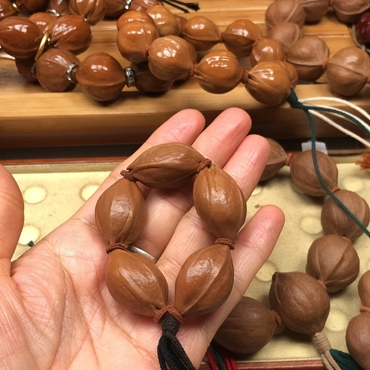 橄榄核手串梅林铁核17 X28处理不退不换