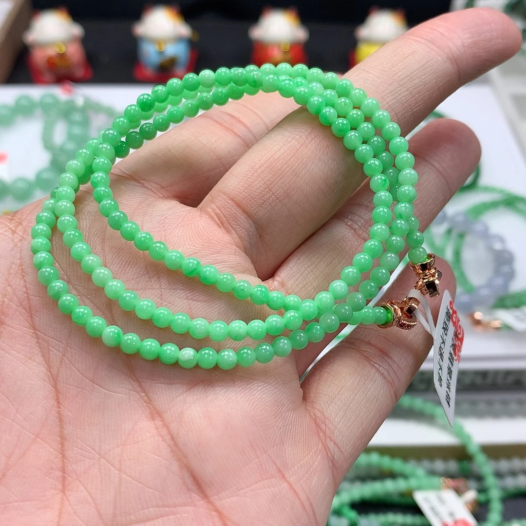 翡翠手链未镶嵌翡翠