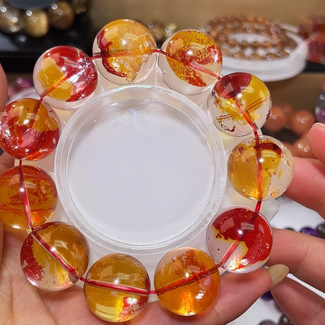 未镶嵌手链水晶锦鲤浇花19