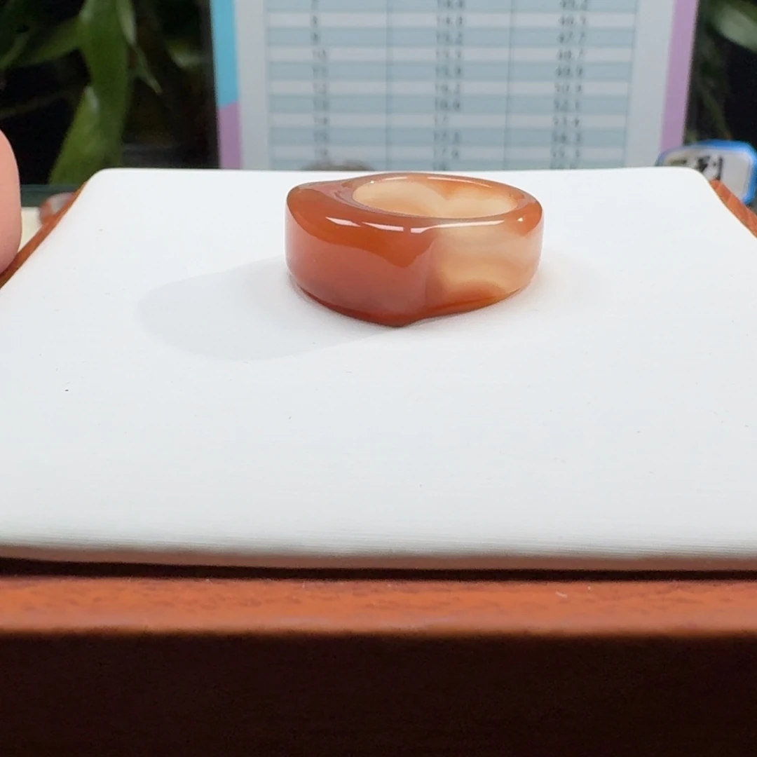 玛瑙/玉髓未镶嵌戒指Z17港14