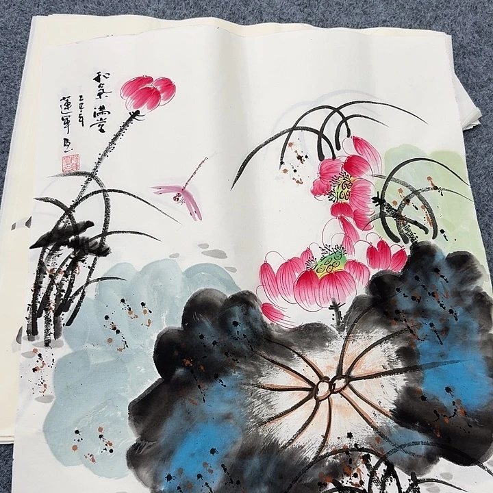 国画纯手绘作品欣赏图