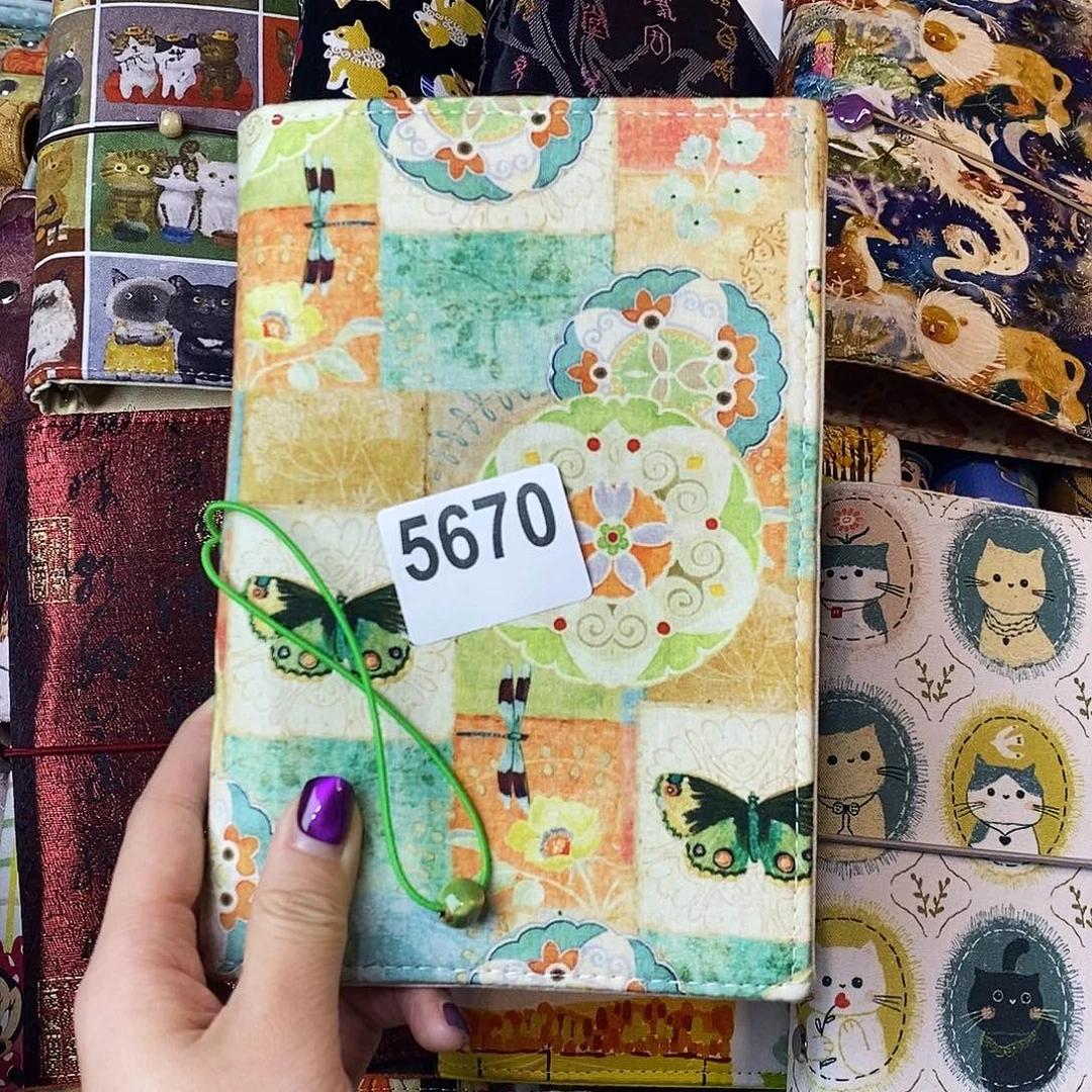 织绣A6活页不送纸5670