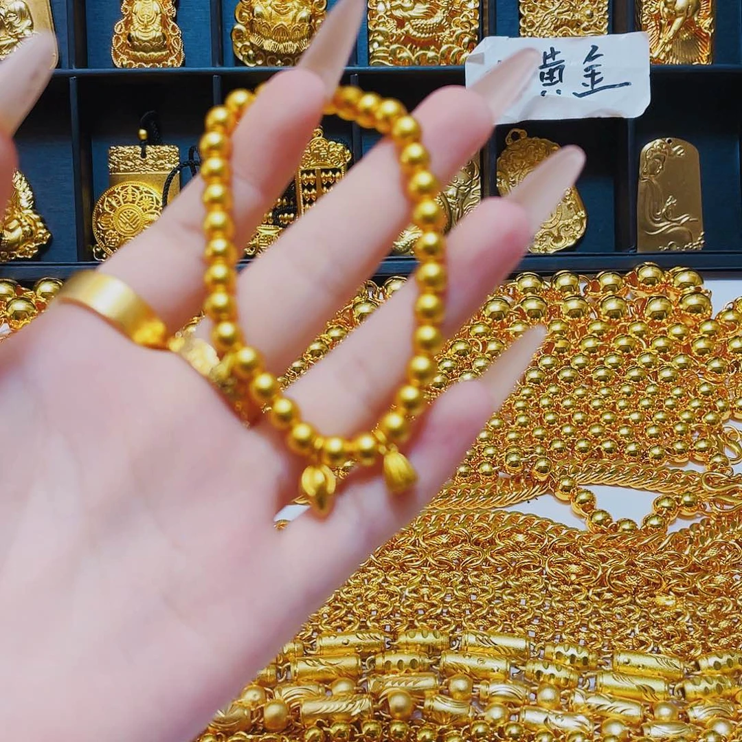 合金无卡六两世欢手链