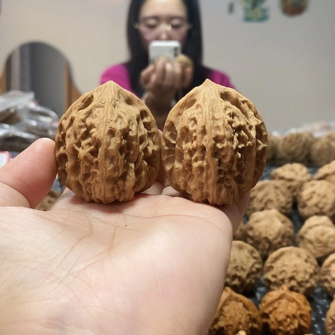 桃核吊坠老树鸡心40