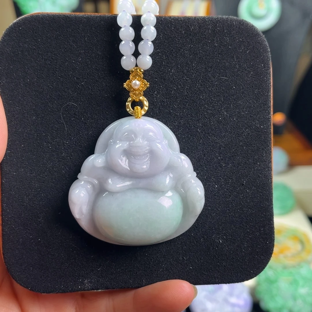 翡翠未镶嵌颈饰天然翡翠