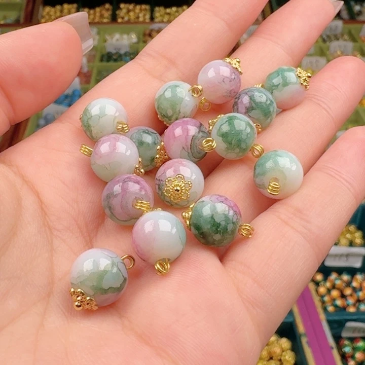 圆珠扣铜扣压襟盘扣