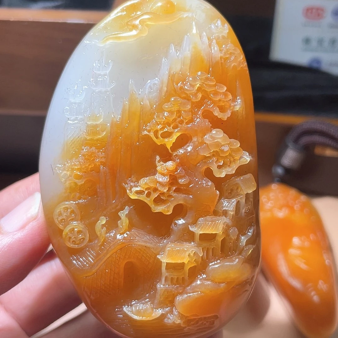 和田玉颈饰未镶嵌A7