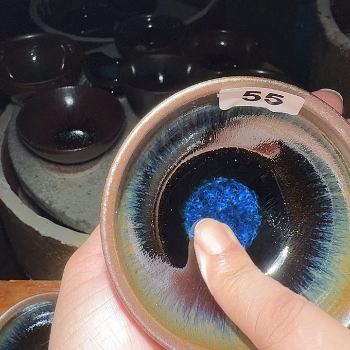 燊***仔小雨茶盏，手工柴烧