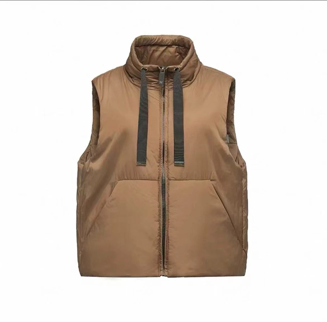 【大叔心选】MM+新款无袖时尚休闲百搭羽绒马甲