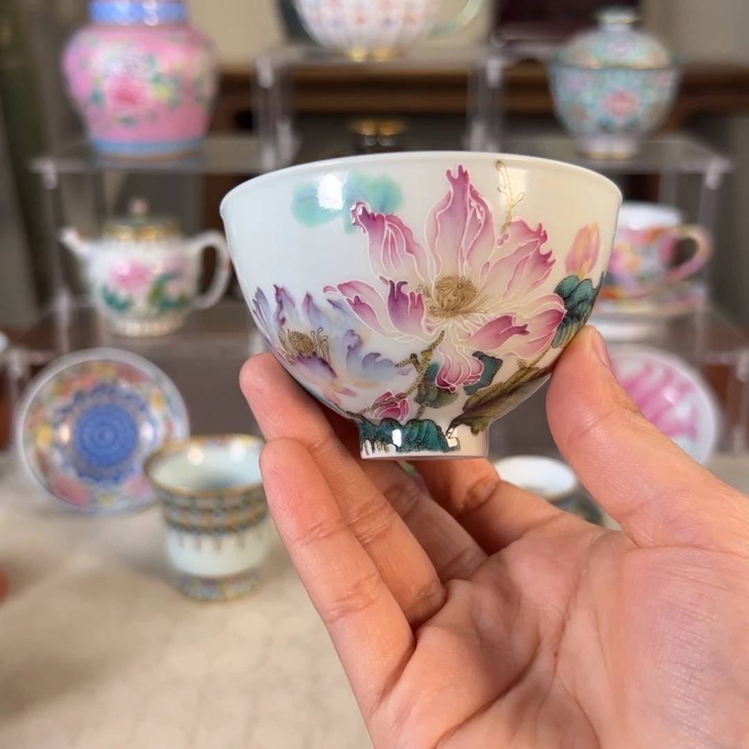 纯手工手绘 高端茶器