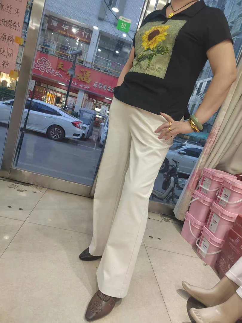 透气夏季休闲圆领春夏宽松时尚T恤衫向日葵