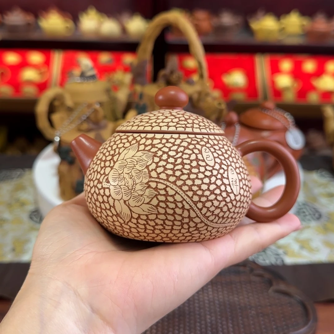 茶壶段泥西施冰晶壶