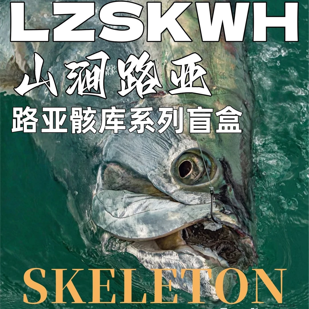 路亚骸库系列盲盒代拆