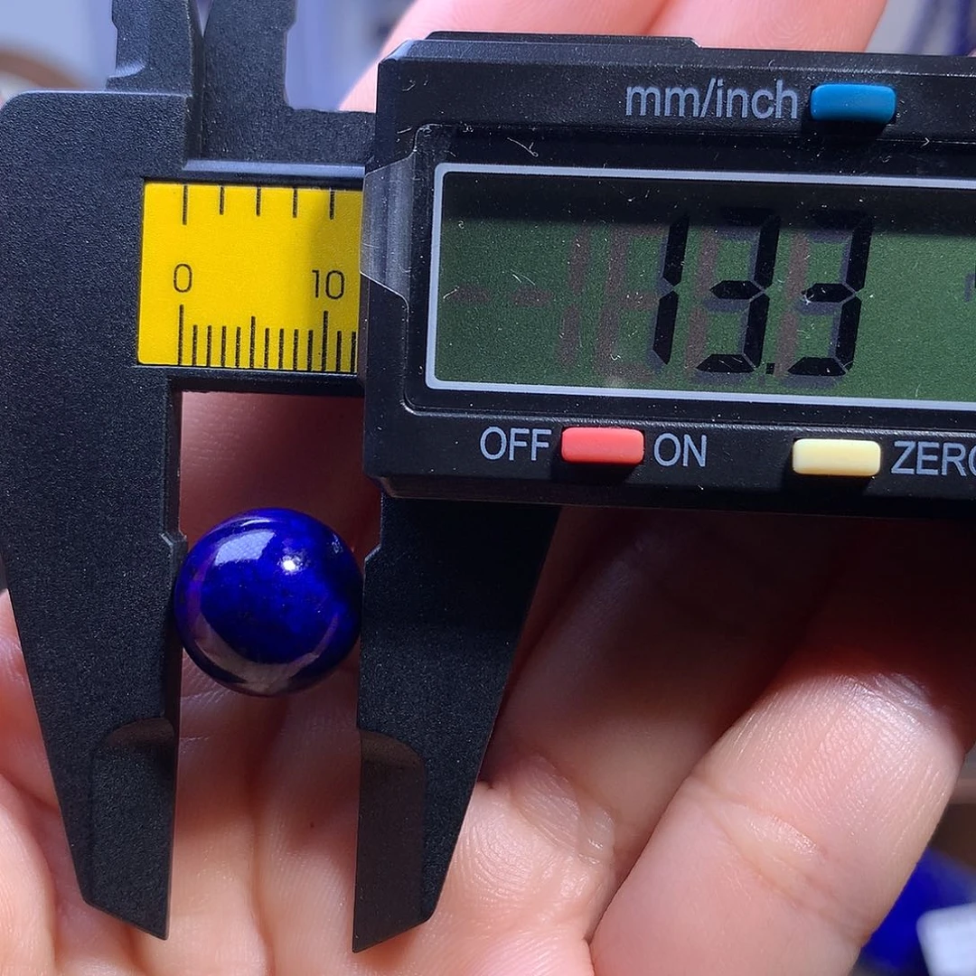 尸***蝇青金石未镶嵌单珠