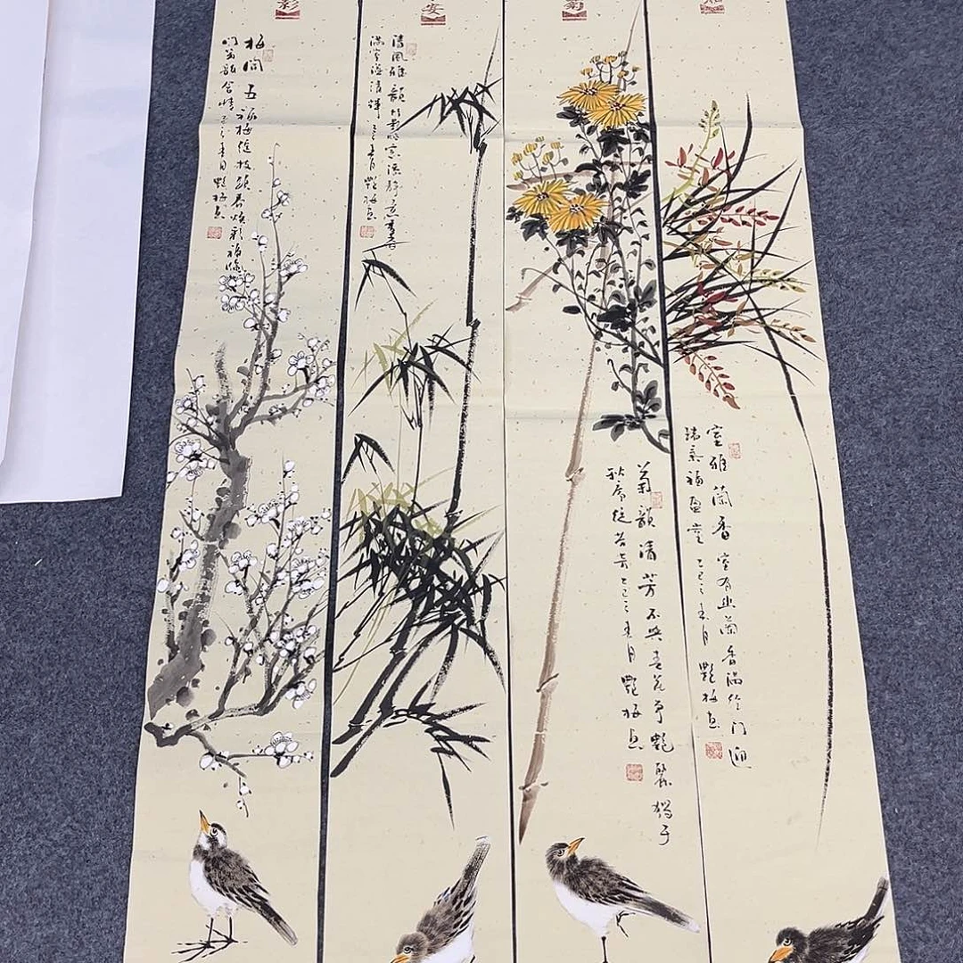 国画纯手绘作品欣赏