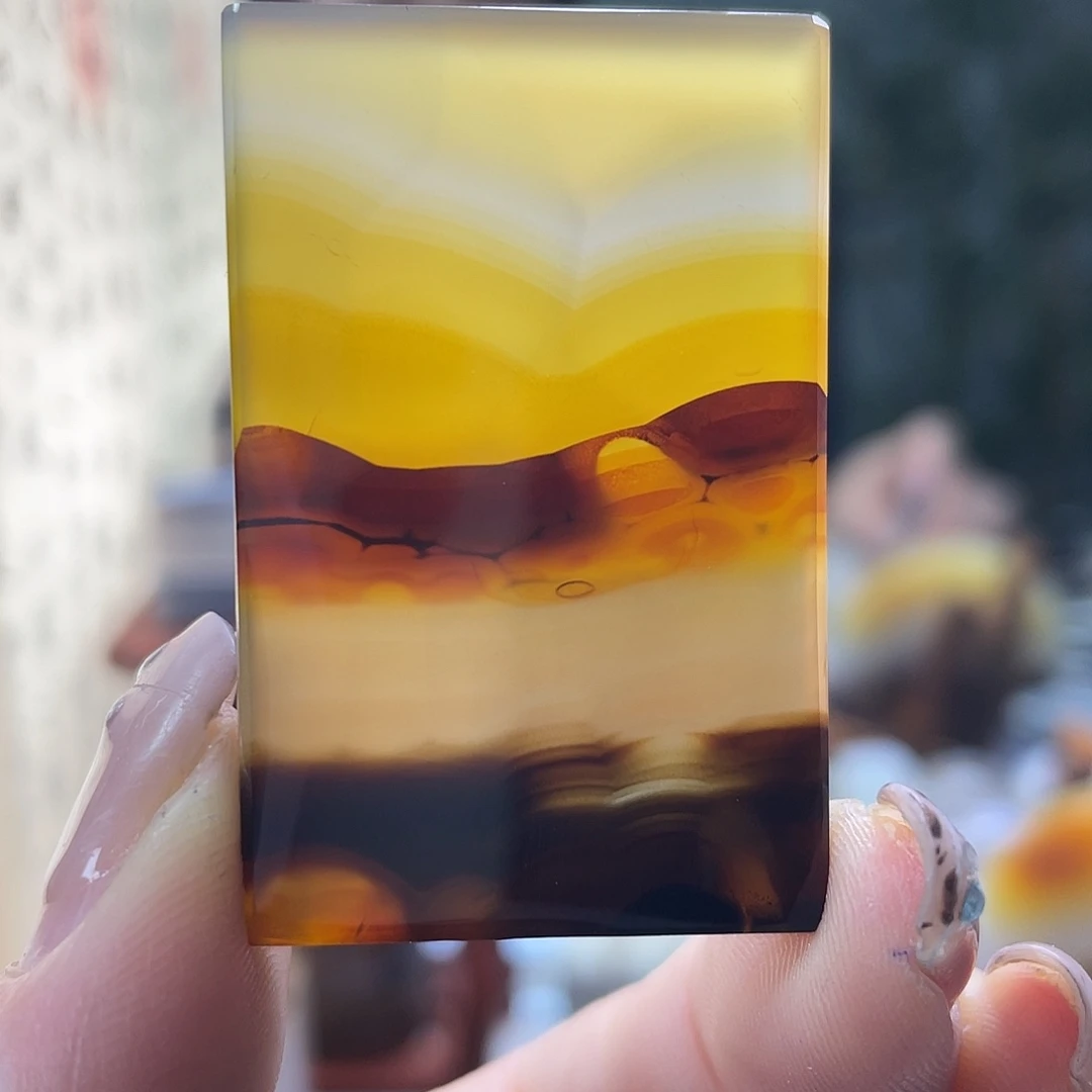 玛瑙/玉髓未镶嵌珠宝半成品