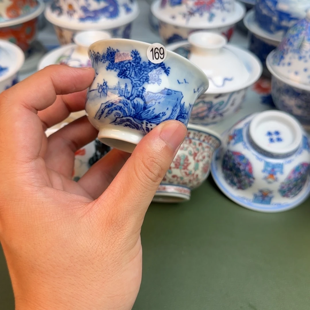 彦祖纯手工手绘茶具169