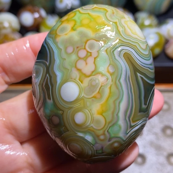 未镶嵌玛瑙/玉髓珠宝半成品63