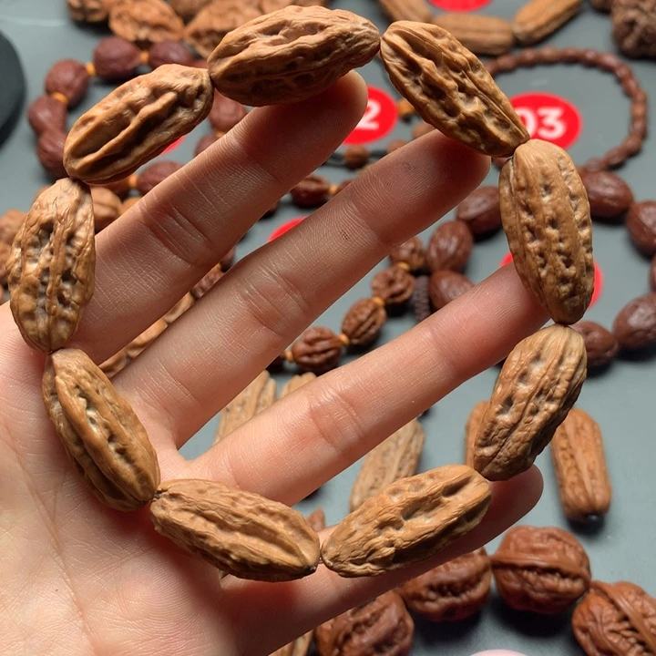 文玩核桃手串627金条异型手串