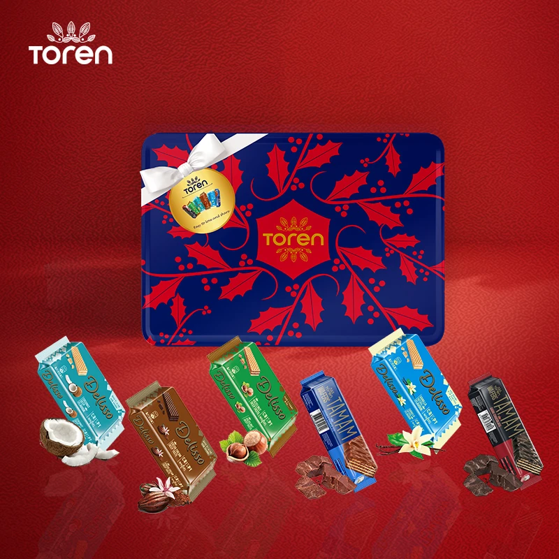 芭芮可原装进口威化饼干精选混合装Ole同款礼盒送礼下午茶零食