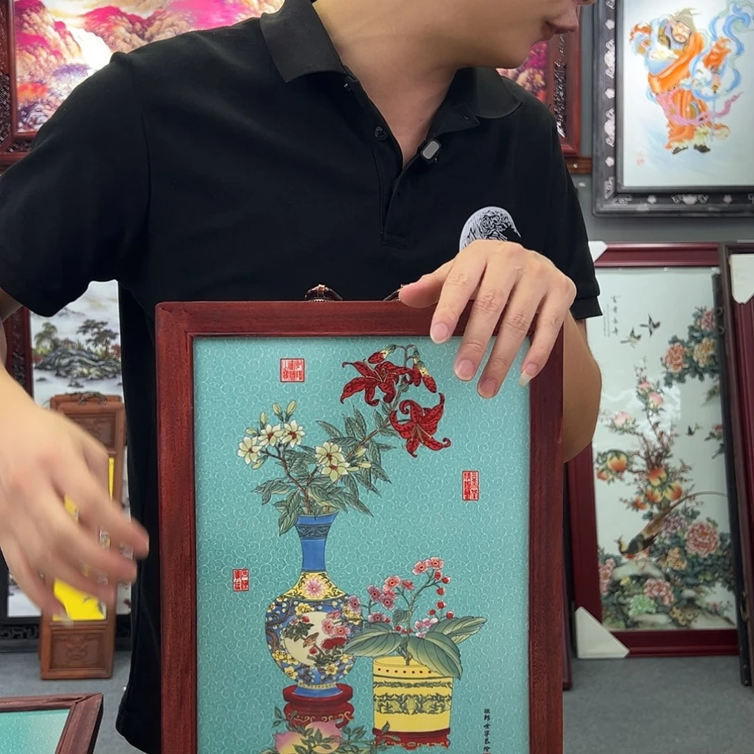 瓷片景德镇瓷板画