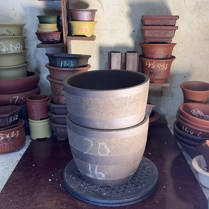 宜兴市紫砂花盆手工制作