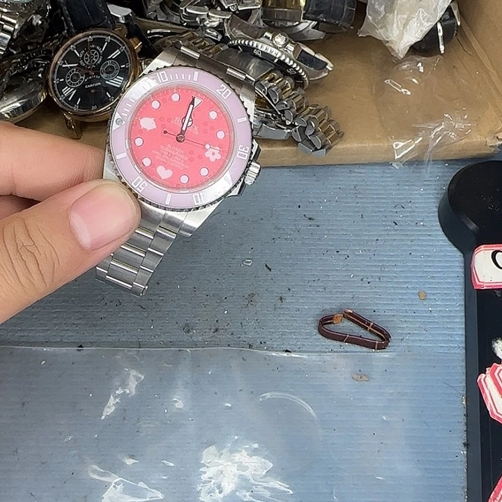 靓***仔合金钢不锈钢机械机芯