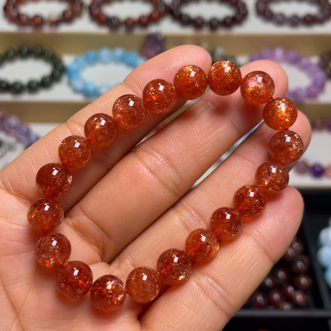 日光石手链未镶嵌金太阳