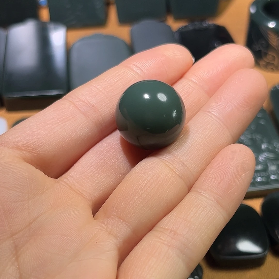 和田玉（青玉）未镶嵌颈饰