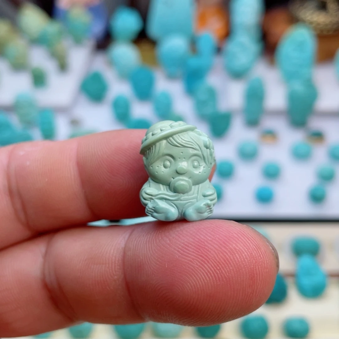 【闪购商品】绿松石未镶嵌吊坠(不含链)