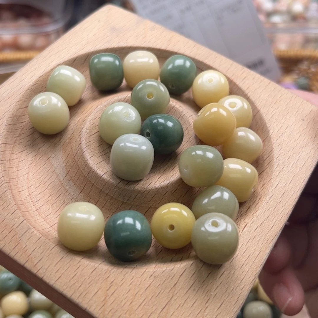 【闪购商品】白玉菩提吊坠z/12 50+30玉化