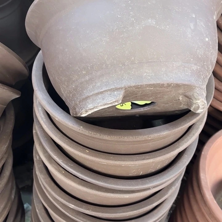 紫砂花盆50-3微瑕。