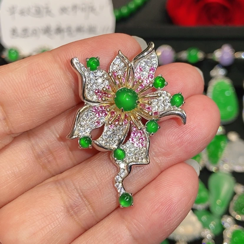 【闪购商品】颈饰未镶嵌翡翠天然翡翠