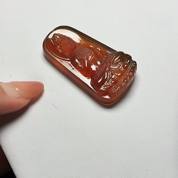 琥珀未镶嵌珠宝奇石吊