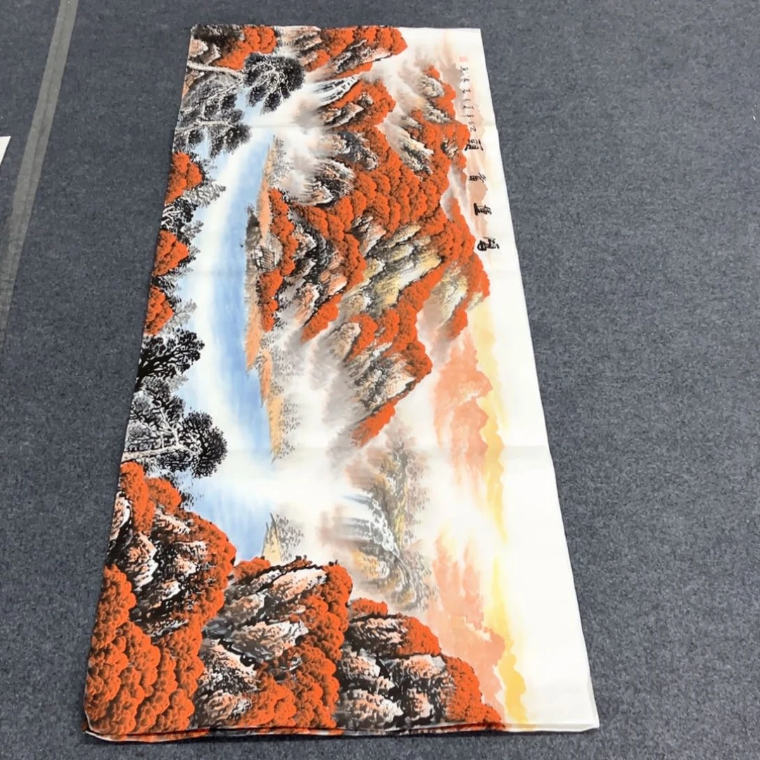 国画国画作品老师手绘
