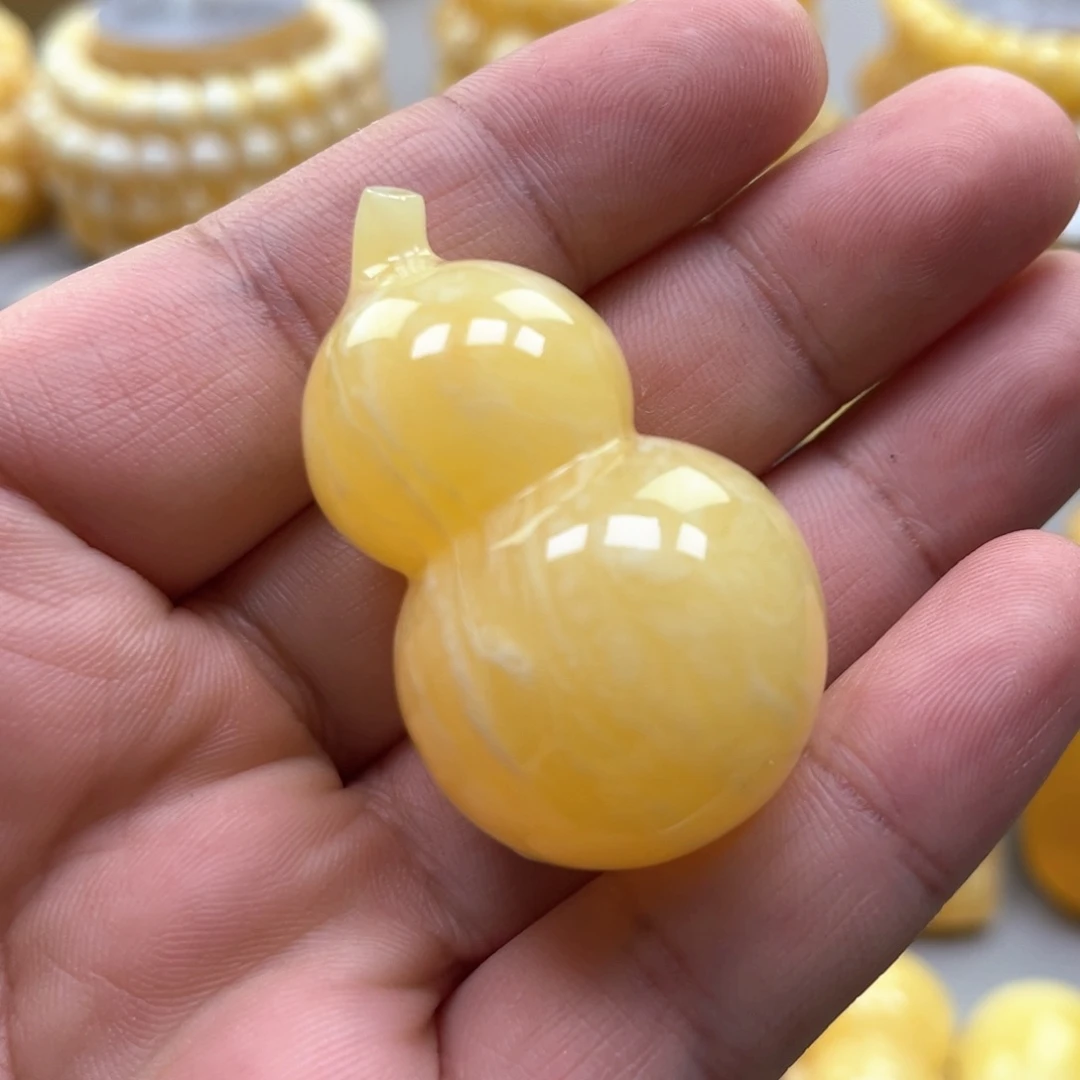 琥珀颈饰未镶嵌吊坠