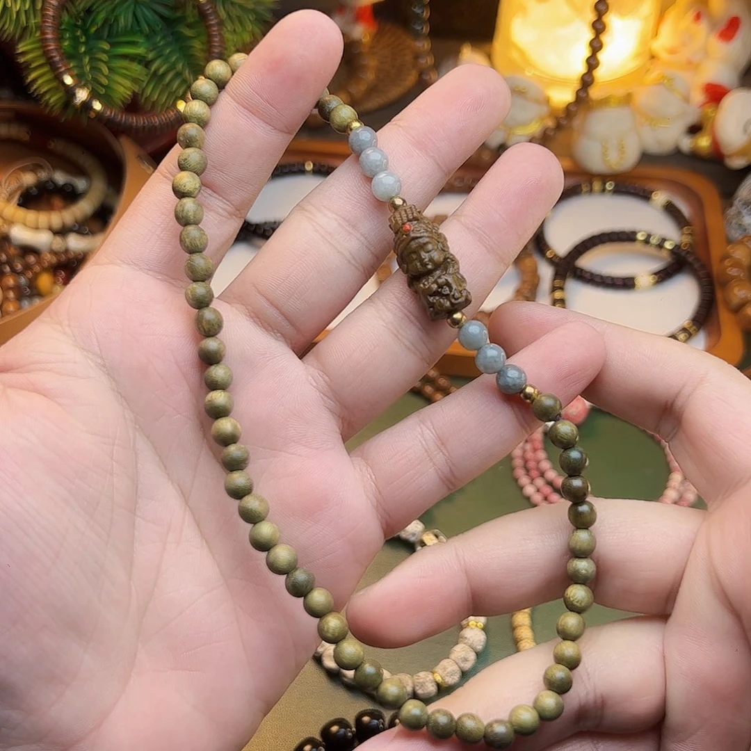 维腊木（绿檀）手串/手链